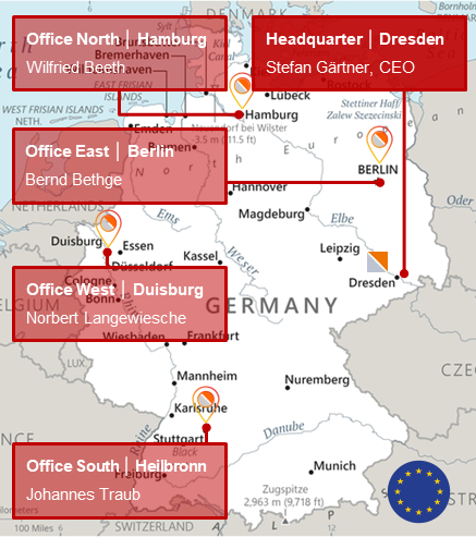 LogistikPlan Partnerbüros Deutschland
