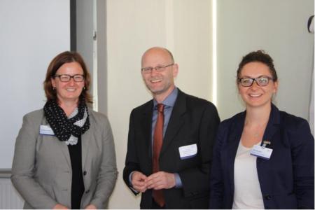 Fotoquelle: MP - v.l.: Madlen Arnold, Dr. Frank Schulze, Julia Micklich